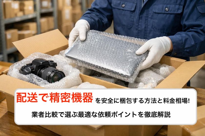 配送で精密機器を安全に梱包する方法と料金相場｜業者比較で選ぶ最適な依頼ポイントを徹底解説