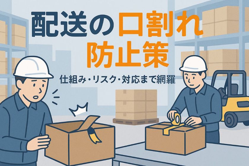 配送の口割れの原因と防止策を物流現場の実例で解説【仕組み・リスク・対応まで網羅】